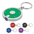 Circular LED Key Ring